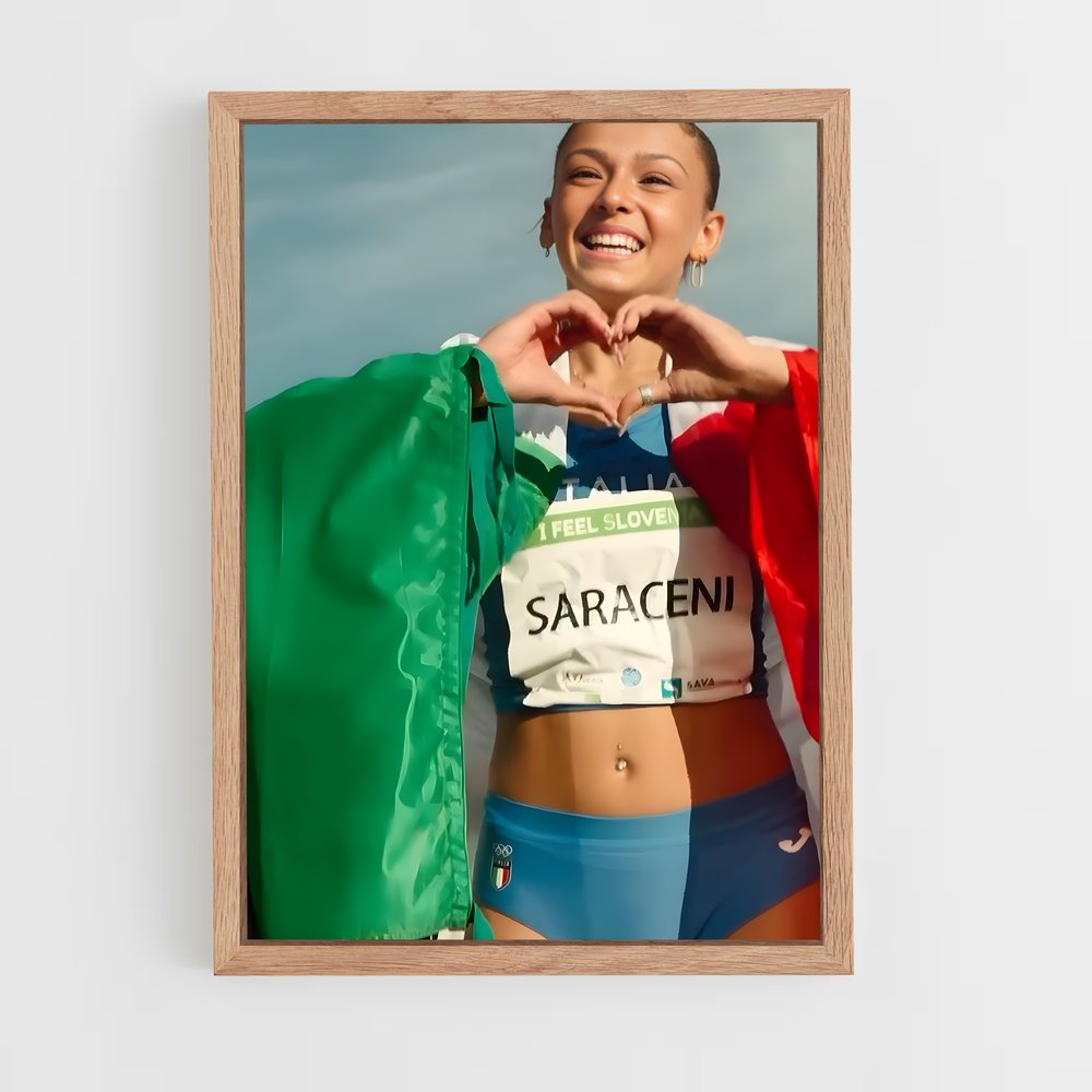 Poster Saut d'Énergie – affiche Athlétisme (vue 4)